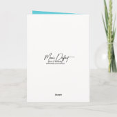 80おもしろい位誕生日ペリカン カード (裏面)