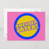 80おもしろい年代のスラング ポストカード (正面/裏面)