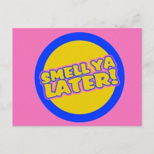 80おもしろい年代のスラング ポストカード