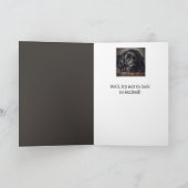 80おもしろい番目の誕生日、ラブラドール取得 カード (内部)