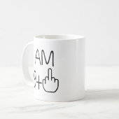 80おもしろい番誕生日コーヒーマグ コーヒーマグカップ (正面左)