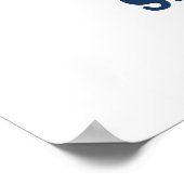 80おもしろい誕生日旧ファッションド ポスター (角)