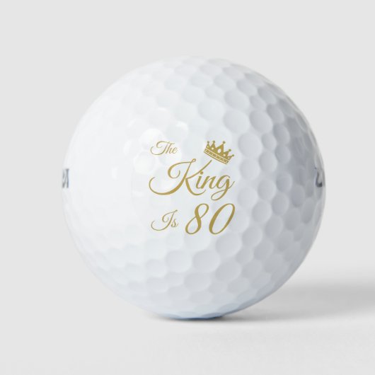 80おもしろい誕生日男性へ ゴルフボール (正面)