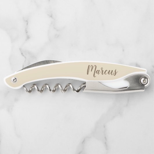 80だからおもしろい何引用文80パーソナライズされた番目の誕生日 ソムリエナイフ (裏面)