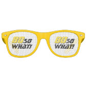 80だから何おもしろい引用文80誕生日 レトロサングラス (正面)