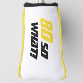 80だから何おもしろい80感動的誕生日 ゴルフヘッドカバー (回転90)