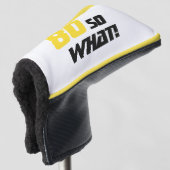 80だから何おもしろい80感動的誕生日 ゴルフヘッドカバー (3/4 正面)