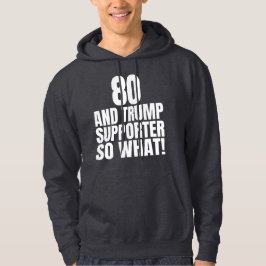 80とトランプのサポーターは何おもしろいトランプ パーカ