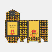 80と今でも暑い煙 | 80誕生日 フェイバーボックス (折り畳みなし)