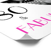 80と素晴らしいエレガントアールデコポスター ポスター (角)