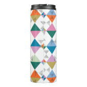 80のカラフル三角形 タンブラー (裏面)