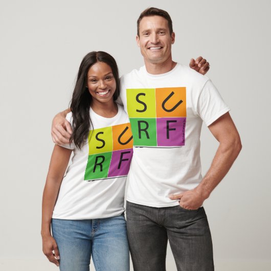 80のサーフ Tシャツ (ユニセックス)