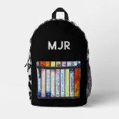 80のスタイルカセッテアーガイル& プリントバックパック (正面)