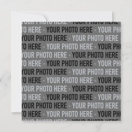 80のテーマ結婚スタイル幾何学模様 招待状 (裏面)