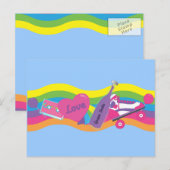 80のラインアップ ポストカード (正面/裏面)