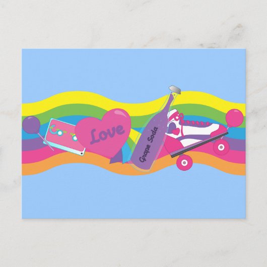 80のラインアップ ポストカード (正面)