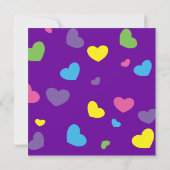 80のラインアップ 招待状 (裏面)