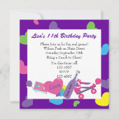 80のラインアップ 招待状 (正面)