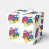 80のレトロパターンの好意ボックスに戻る フェイバーボックス (裏面サイド)