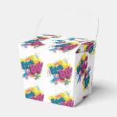 80のレトロパターンの好意ボックスに戻る フェイバーボックス (正面サイド)