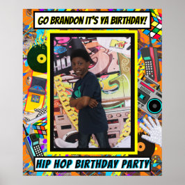 80のレトロフォトフレームアルバムカバープロップ ポスター