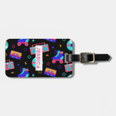 80のレトロラゲッジタグ ラゲッジタグ (正面横)