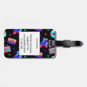 80のレトロラゲッジタグ ラゲッジタグ (裏面横)