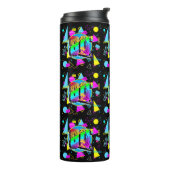 80のレトロヴィンテージオールドスクールスタイル タンブラー (回転左)