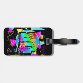 80のレトロヴィンテージオールドスクールスタイル ラゲッジタグ (裏面横)