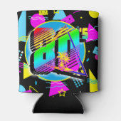 80のレトロヴィンテージオールドスクールスタイル 缶クーラー (裏面)