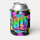 80のレトロヴィンテージオールドスクールスタイル 缶クーラー (缶裏面)