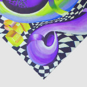 80のレトロ幾何学模様 薄葉紙 (詳細)