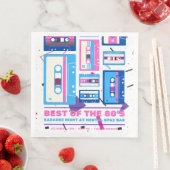 80のヴィンテージスタイル80年代レトロカセットデザイン (インサイチュ)