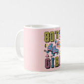 80の女の子 コーヒーマグカップ (正面左)