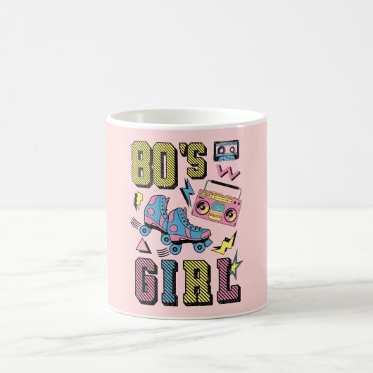80の女の子 コーヒーマグカップ (中央)