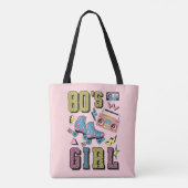 80の女の子 トートバッグ (裏面)