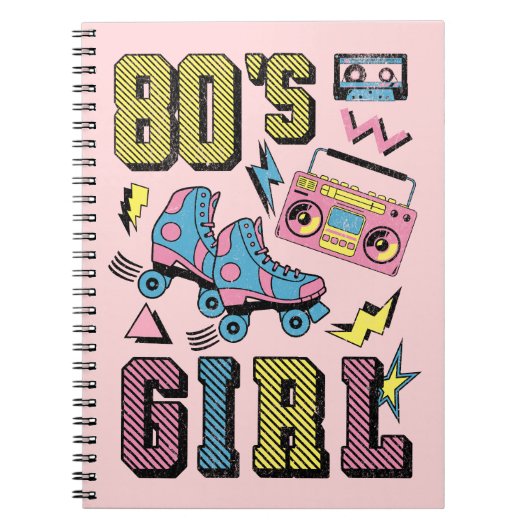 80の女の子 ノートブック (正面)