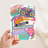 80の誕生日招待状、スローバック、招待状 招待状