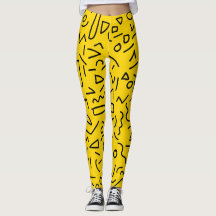 80の黄色と黒の形状と正方形