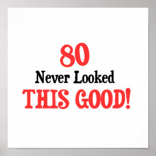 80は決してこんなにいいように見えなかった ポスター