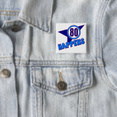 80は第80誕生日プレゼント起こります 缶バッジ (インサイチュ)