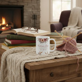 80エレガント誕生日マグカップおばあちゃん – ボホシック コーヒーマグカップ