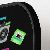 80カッコいいsカラフルが大好き |名前 ピックルボールラケット (左詳細)