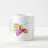 80カラフルのベビーマグカップ コーヒーマグカップ (正面左)