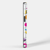 80カラフル年代の幾何学模様 Case-Mate iPhoneケース (裏面 / 右)