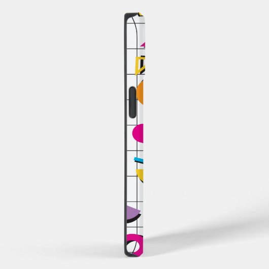 80カラフル年代の幾何学模様 Case-Mate iPhoneケース (裏面 / 右)