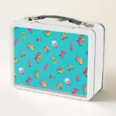 80クール&90年代のモノ – レトロヴィンテージ メタルランチボックス (裏面)