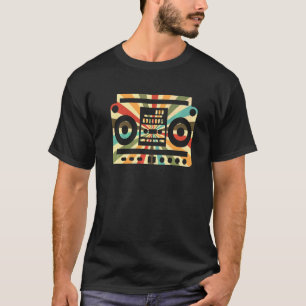 80サイケデリック年代のラジオが大好き Tシャツ
