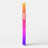 80ズレインボーグラデーションやる気を起こさせる文字 Case-Mate iPhoneケース (裏面 / 右)