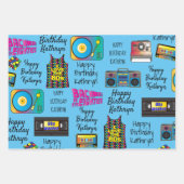 80パーソナライズされた代 ラッピングペーパーシート (正面3)